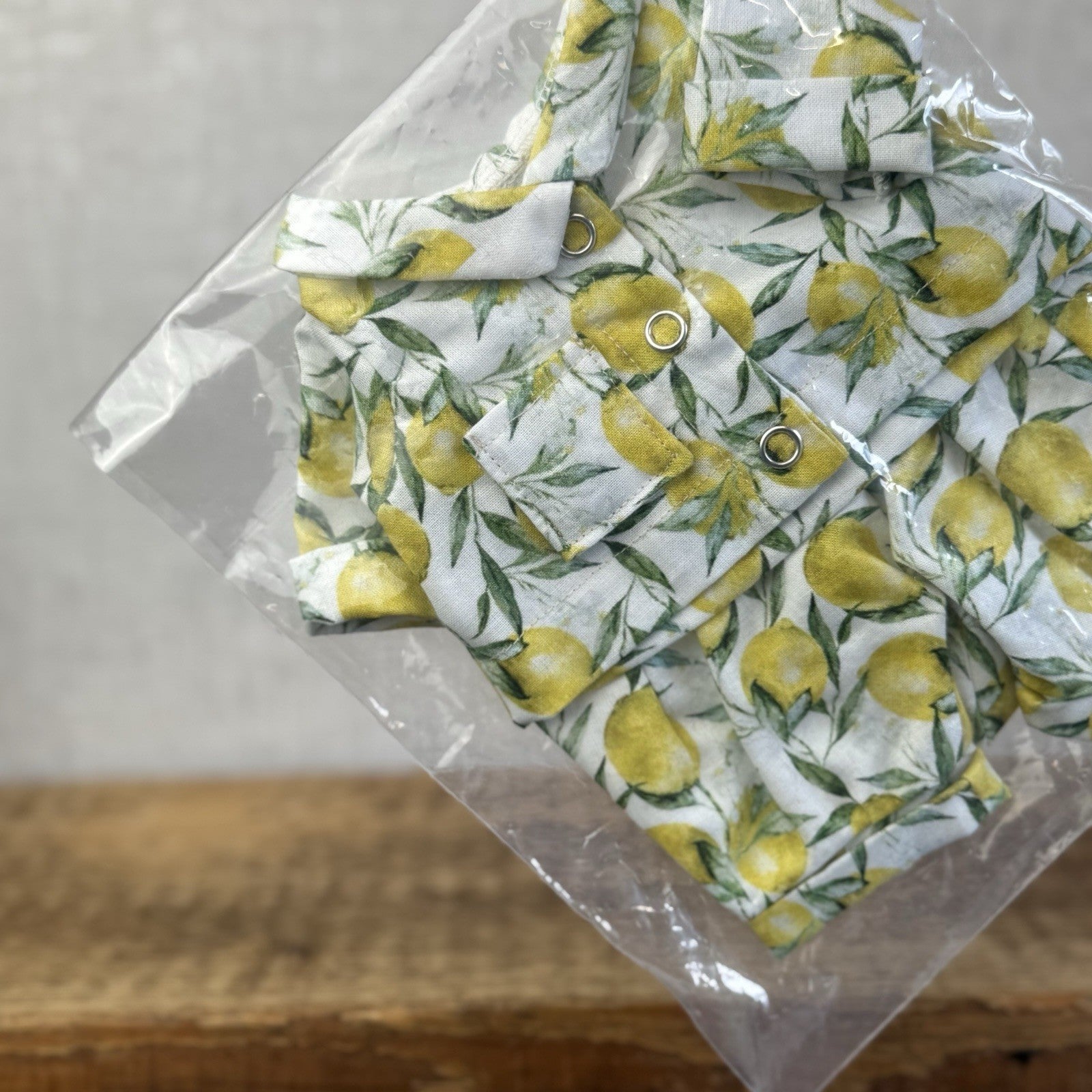 Bespoke Lemon Grove PJs - Handmade Fit Jellycat Medium Bashfuls (Clothes Only)