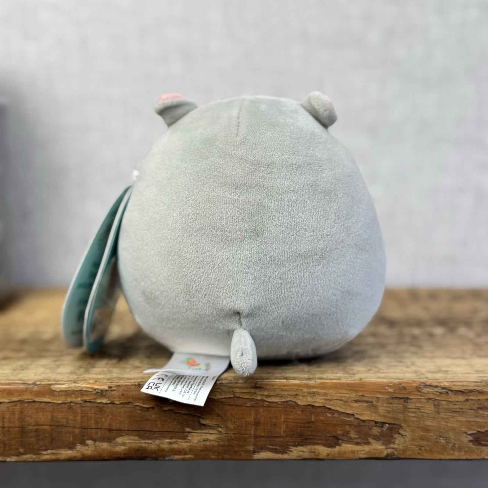 Squishmallow 5" Harrison Hippo Small Plush Squish New With Tags Grey/pink