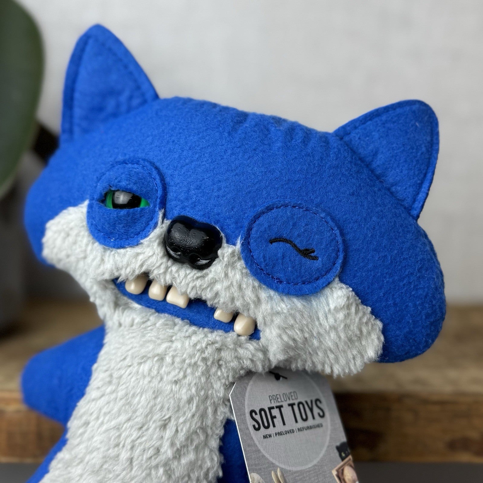 Fuggler Funny Ugly Monster Limited Edition - Suspicious Fox Winking Fluffy Belly