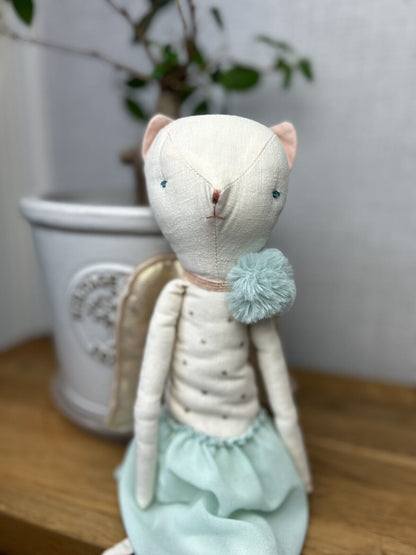 Maileg Miss Angel 2016 - Angel Cat Maileg - Maileg Christmas Cat Kitty Cat 16”