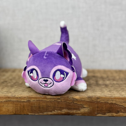 Aphmau MeeMeows- Purple DireWolf Cat 5"