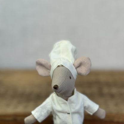 Maileg Mouse Chef - Mouse In Chef Outfit - New Without Tag Miniature Mouse