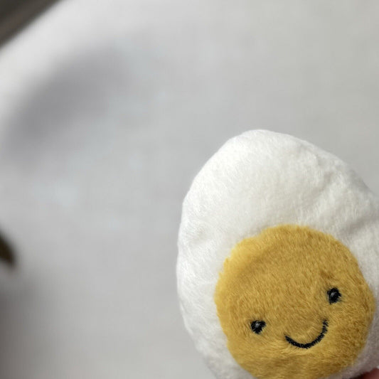 Jellycat Amuseable Happy Boiled Egg - Little Egg With Feet Soft Toy Beanie Plush