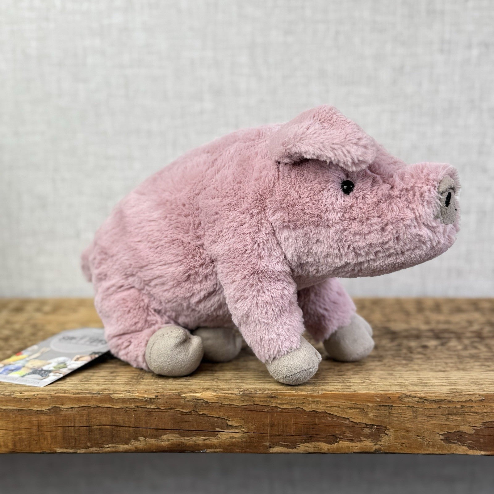 Jellycat Small Parker Piglet - Small Retired Pig Soft Toy Beanie Pink Piglet #2