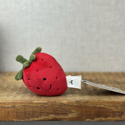 Jellycat Fabulous Fruit Strawberry - Soft Toy Play Food - Fruit Soft Toy 4”