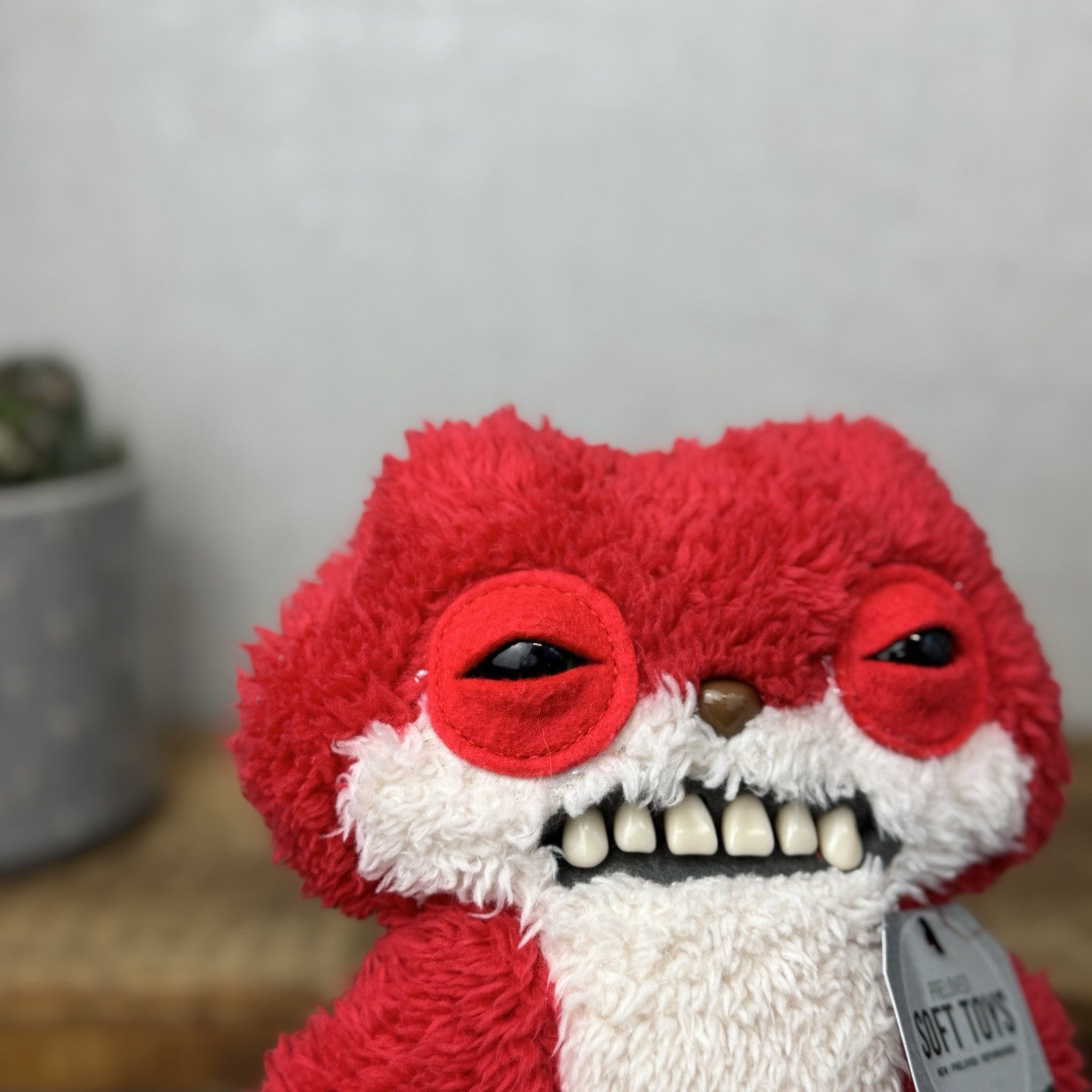 Fuggler Funny Ugly Monster Sketchy Squirrel Red Snuggler Cute Ugly Monster Rare