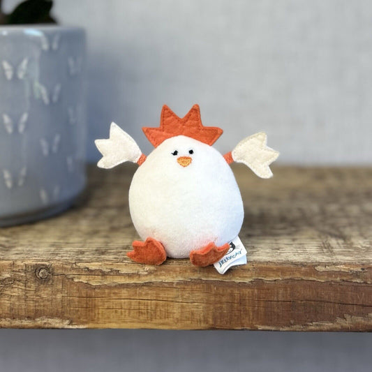 Jellycat Chirpy Chick Assortment - Retired 2005 - Cream Tiny Chirpy Chick 3"