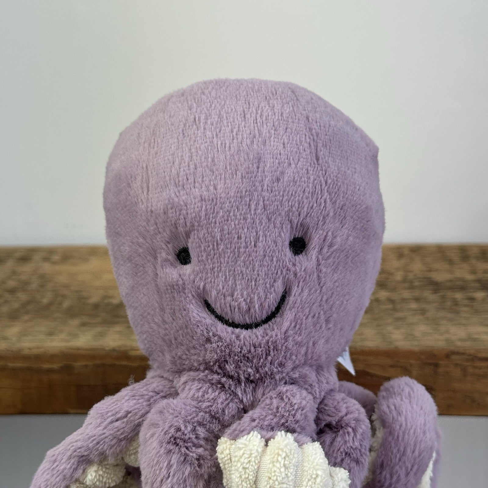 Jellycat Little Maya Octopus - Purple Octopus Beanie Super Soft 6” NWOT