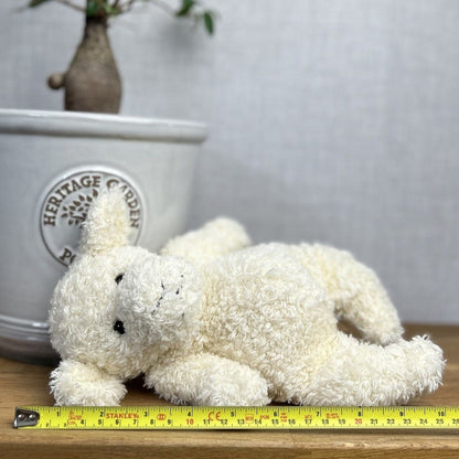 Jellycat Sguidgy Lamb - Small Squidgy Lamb - Vintage Small Curly Fur Lamb 10"