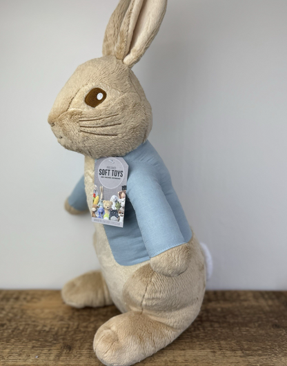 Rainbow Designs Peter Rabbit Plush Soft Toy Beatrix Potter Extra Large 55cm NWOT