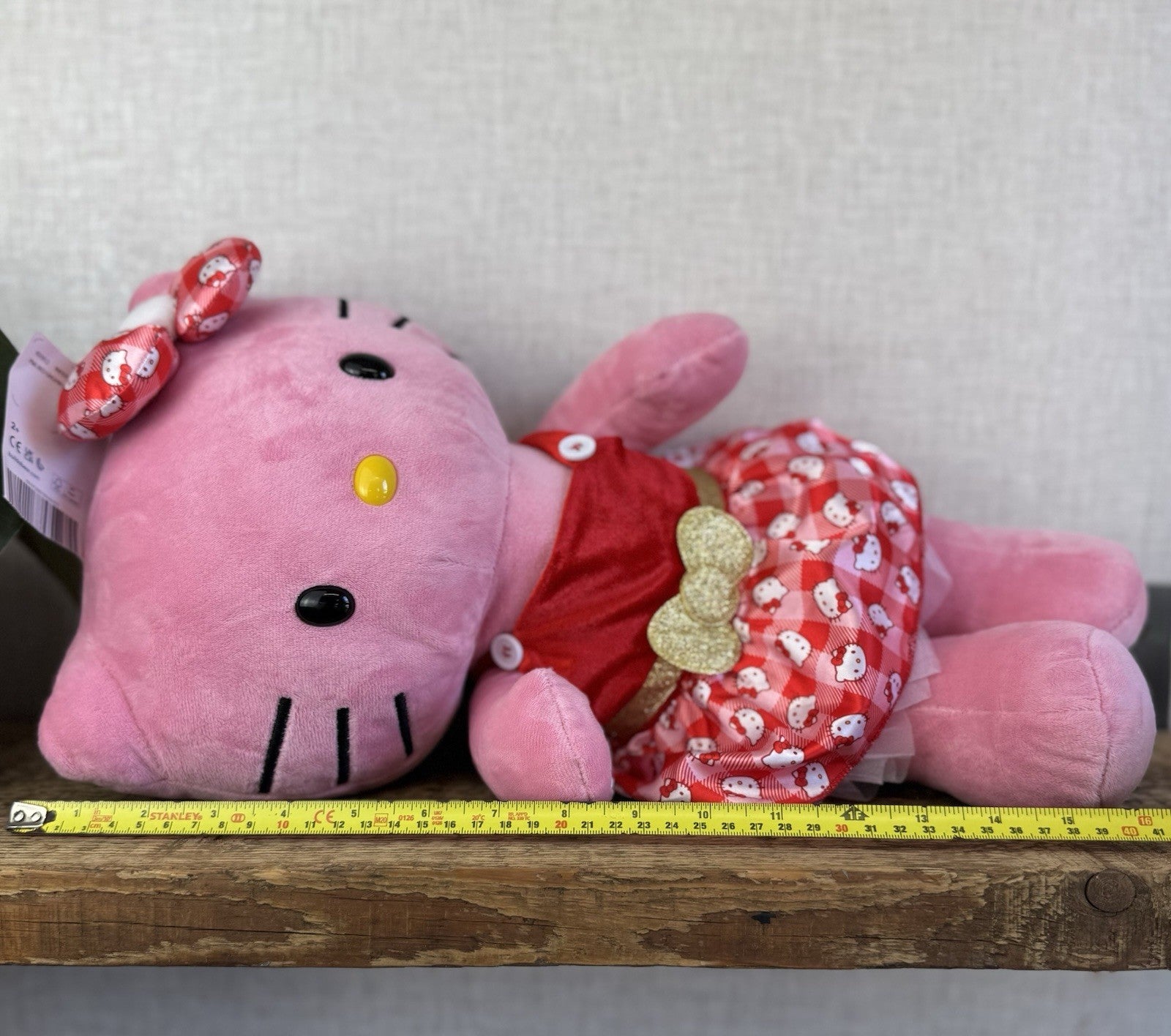 Build A Bear Hello Kitty Holly Jolly - Pink BAB Sanrio - New With Tags