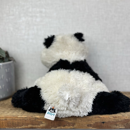 Jellycat Medium Truffles Panda Black White Soft Panda Cushion Vintage (#2)