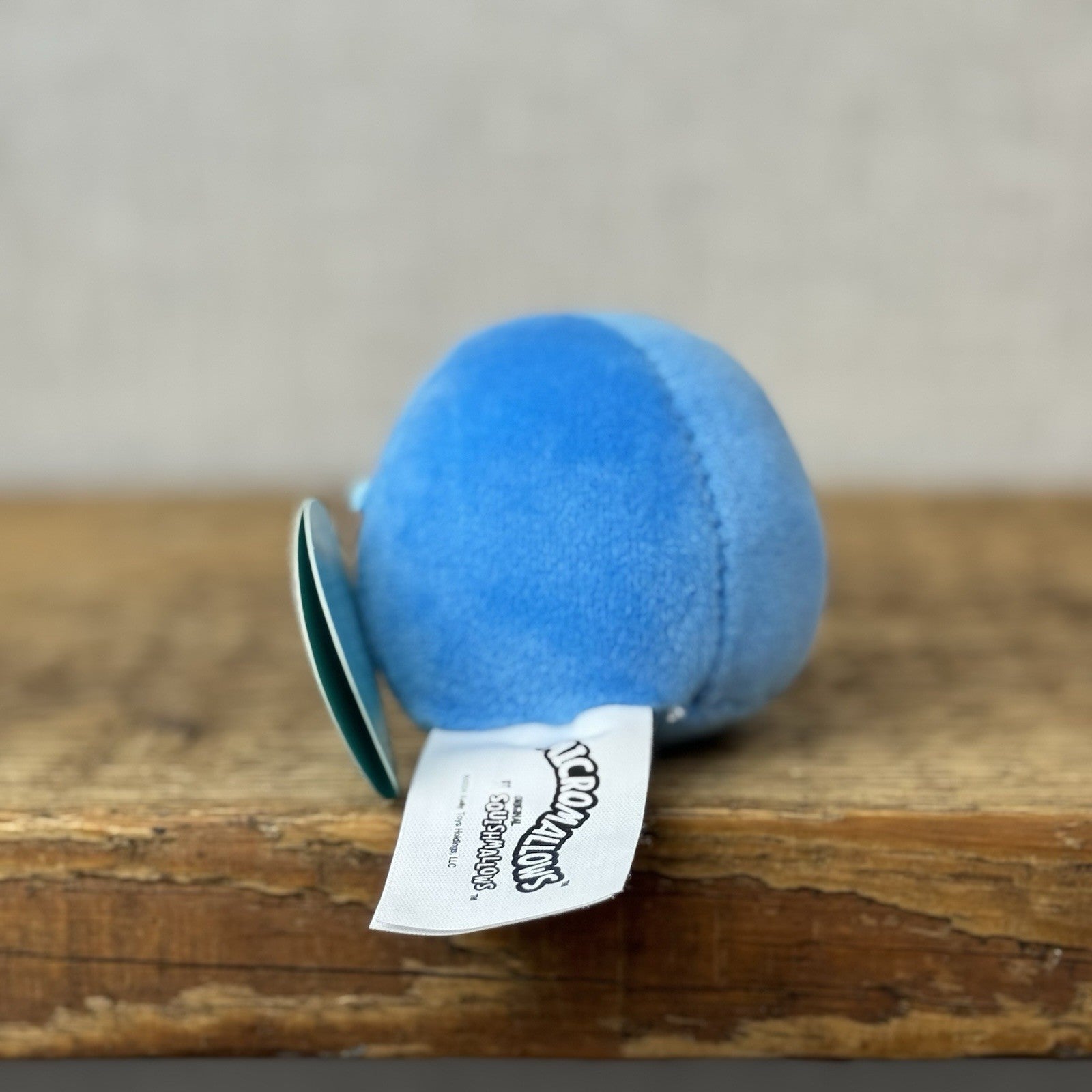 Squishmallow Micromallow With Tag - Puff Penguin Blue Miniature Squish 3"