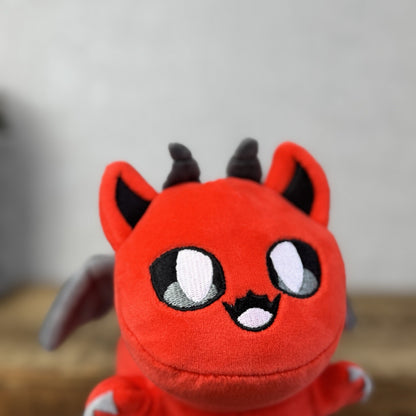 Aphmau Nether Cat Red Devil - RARE Small MeeMeows Plush Collectible 5"