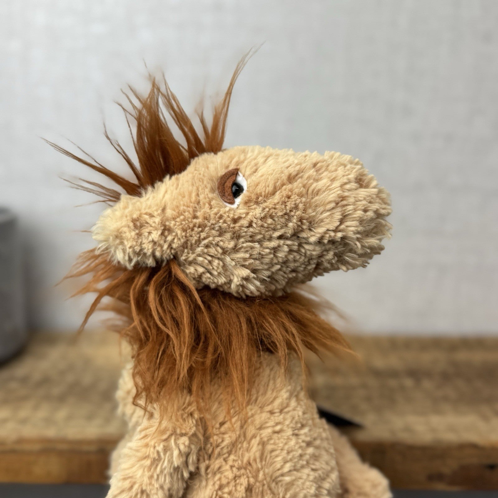 Jellycat Furryosity Camel - Grumpy Beige Camel Rare Soft Toy 15" Medium Plush