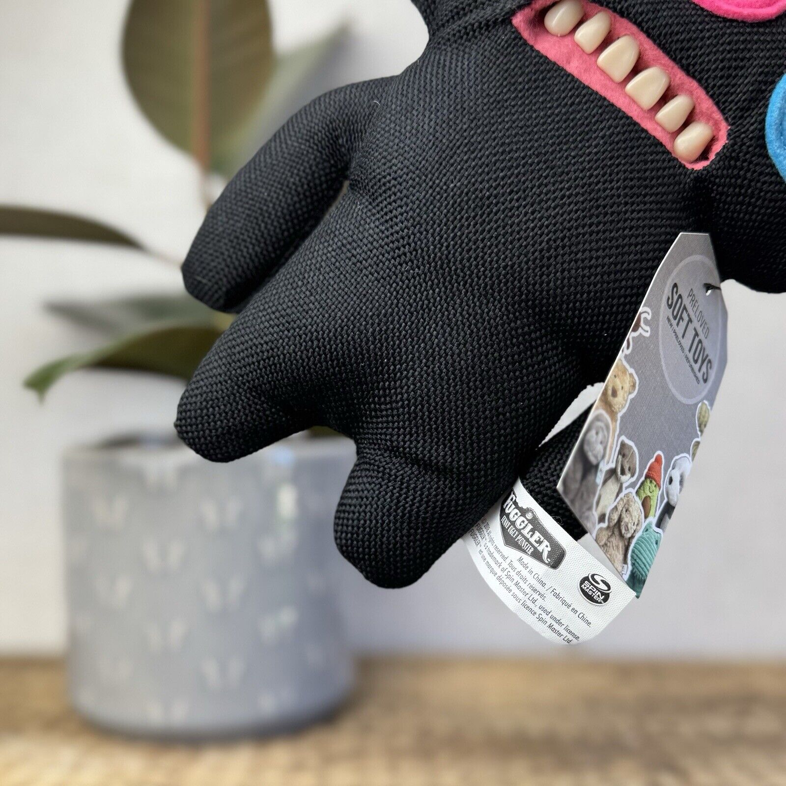 Fuggler Funny Ugly Monster Laboratory Misfit Annoyed Alien Black Multi 9"
