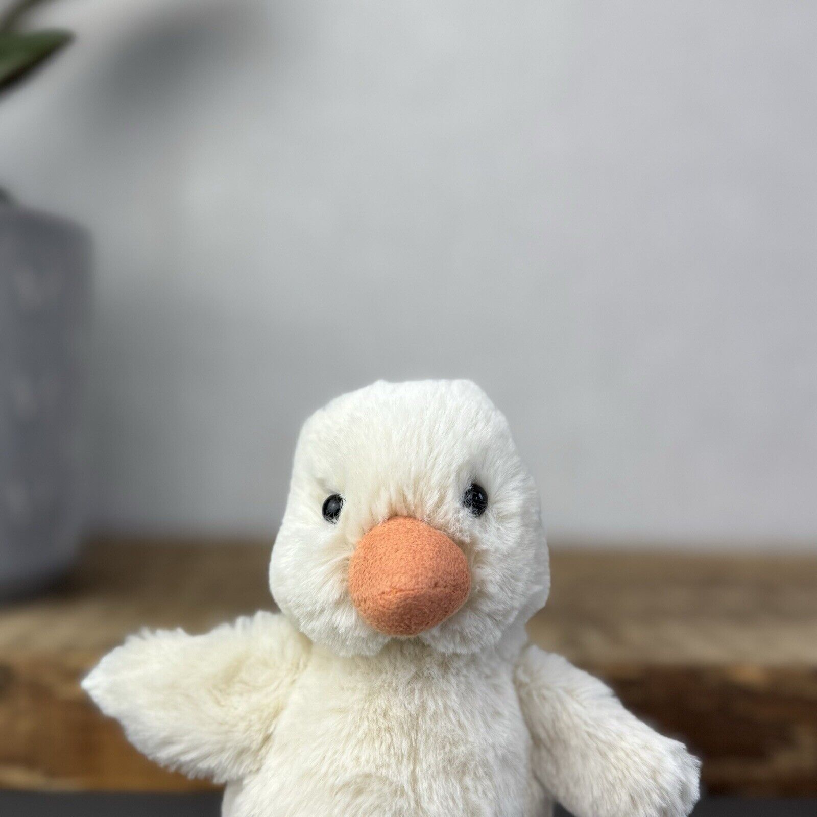 Jellycat Nippit Duck - Tiny Soft Beanie Duck Toy Plush - Retired Chick/Duck 5"