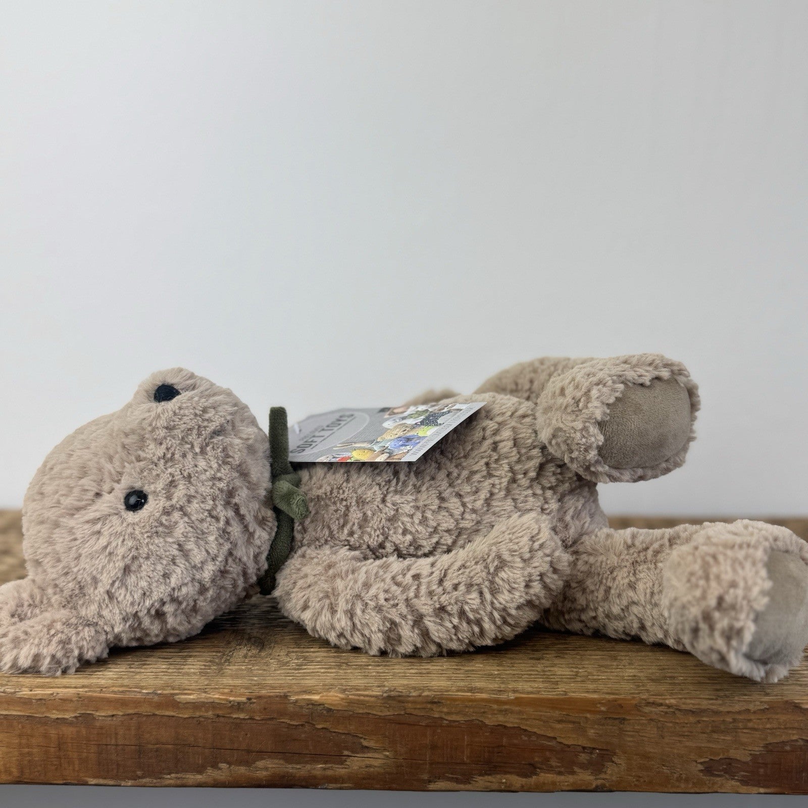 Jellycat Ambalie Bear - Beige/Brown Retired Traditional Bear Retired 11"