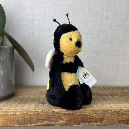 Jellycat Small Bashful Bee - Old Style Bumble Bee Beanie Plush New With Tags 8”
