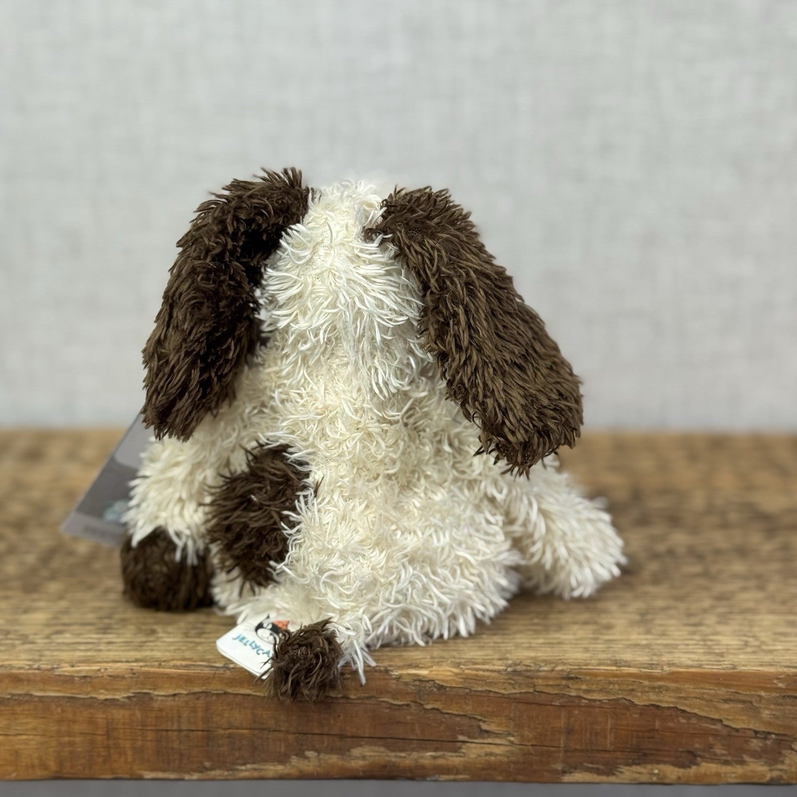 Jellycat Bunglie Tot Dylan Dog - Small Bunglie Puppy Beanie Vintage NWOT (#2)