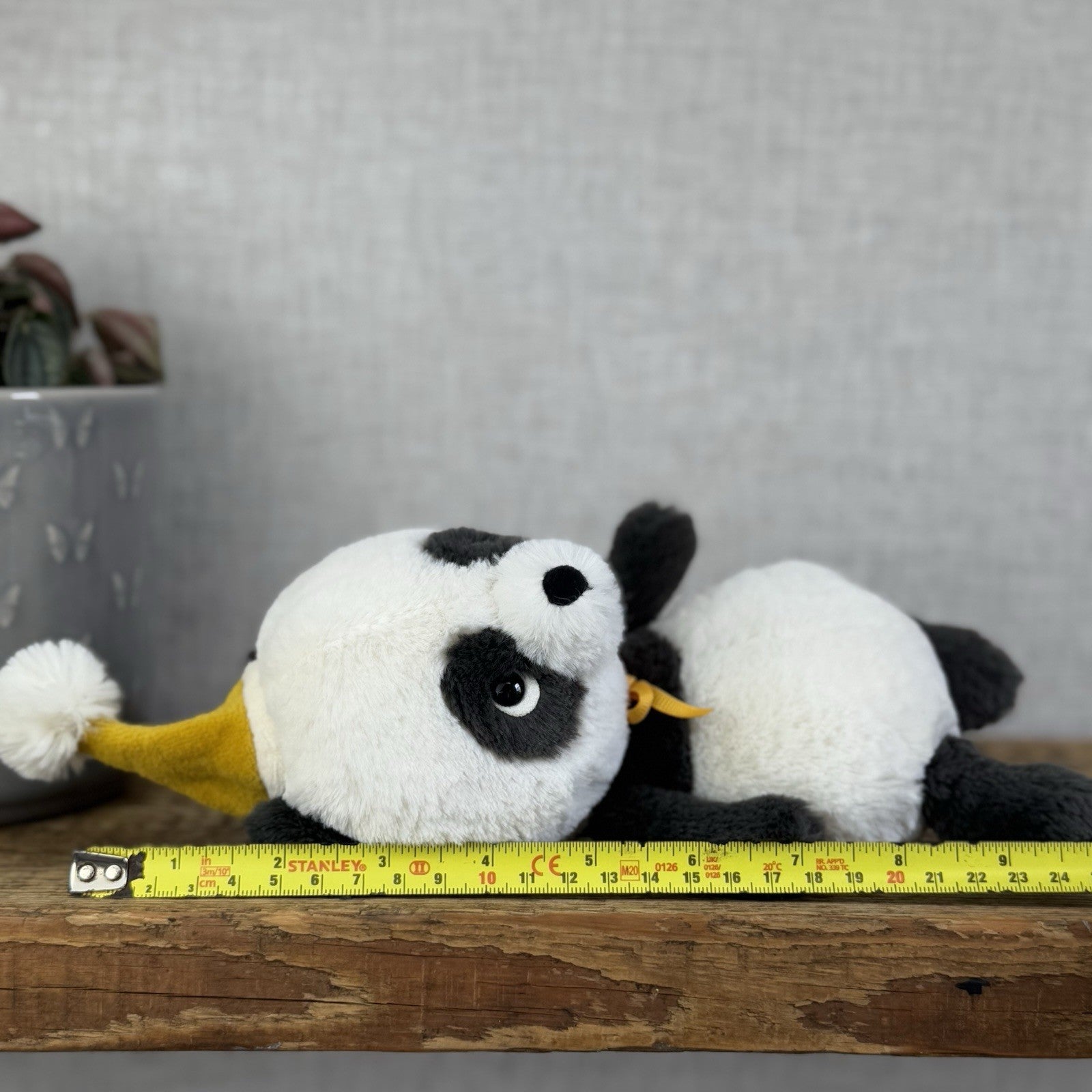 Jellycat Jollipop Panda - Small Panda Party Hat Soft Toy Beanie Retire 8" (#2)