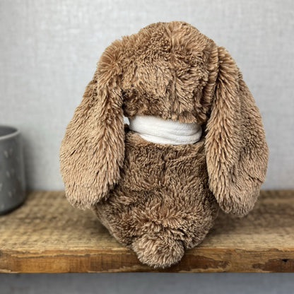 Bukowski Bears Great Kalulu - Large Retired Brown Mottled Beanie Rabbit Rare 14"