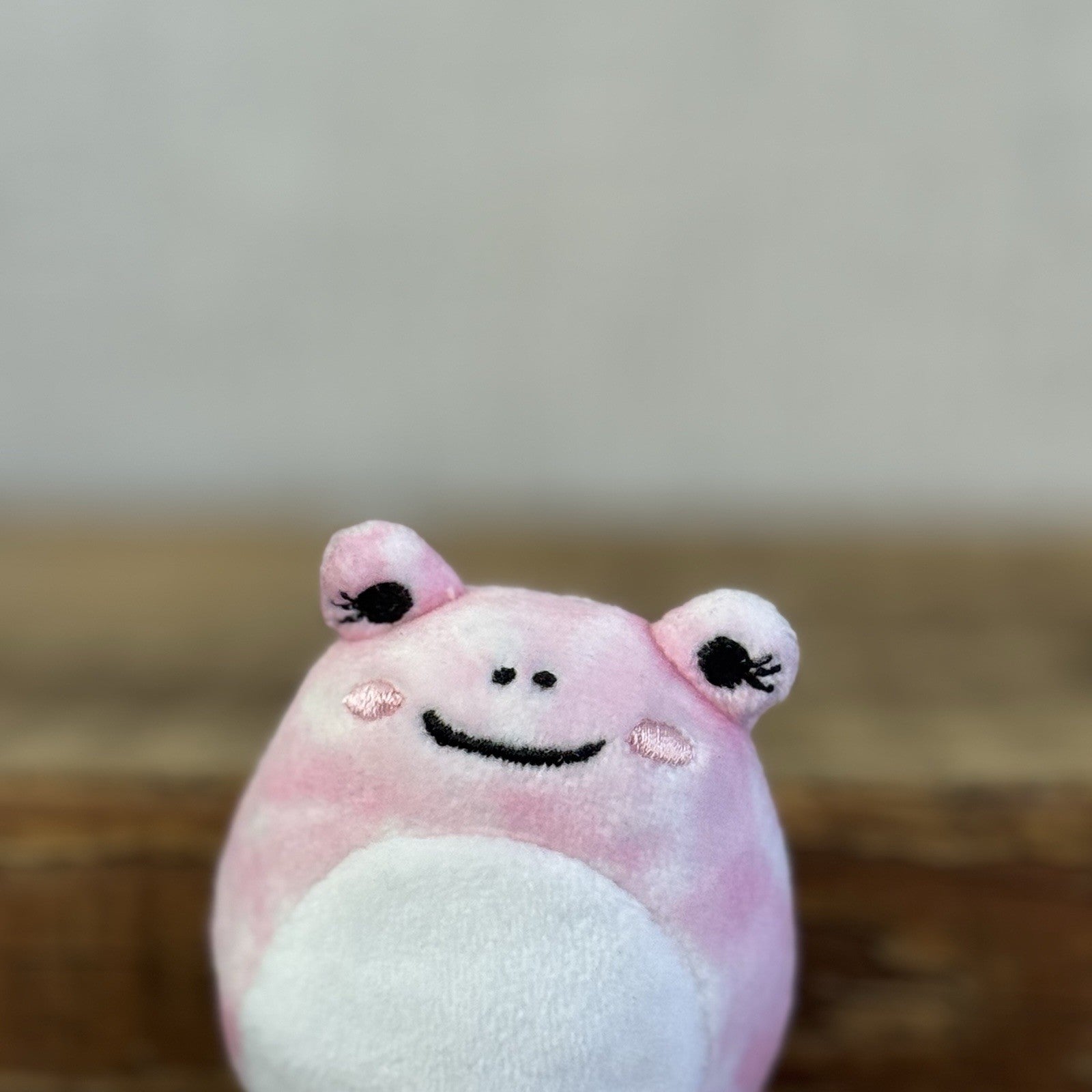 Squishmallow Squishville - Fanina Pink Frog Mini Plush (Multi Buy Discount)