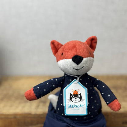 Jellycat Snuggler Fox - Fox Plush In Sleeping Bag Cute Kids Soft Toy Retired 9”