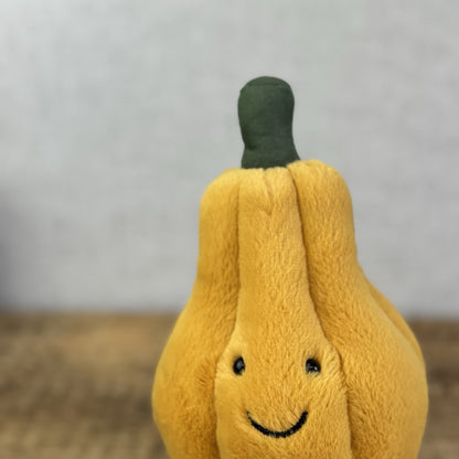 Jellycat Squishy Squash Vegetable Yellow - New With Tags Rare/retired 8”