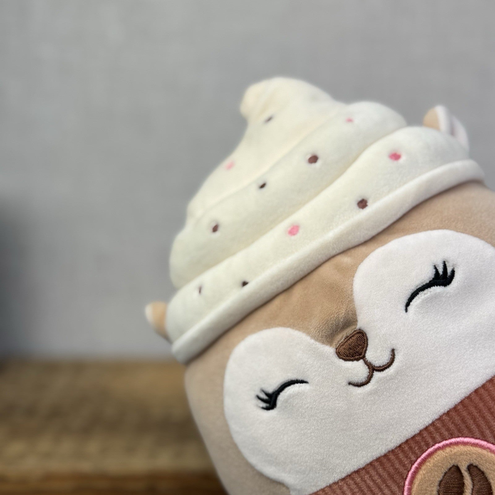 Squishmallow Reza The Latte Squirrel 12" Plush