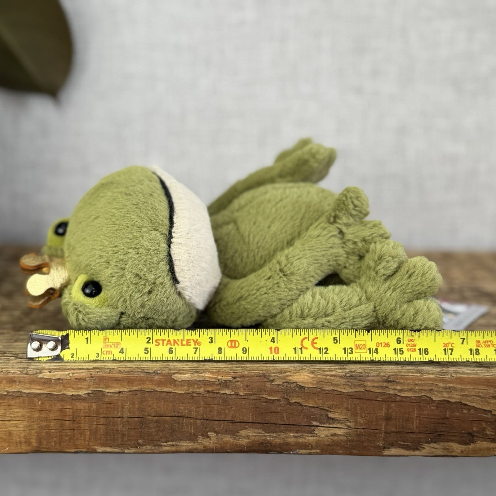 Jellycat Small Felipe Frog Prince - Little Frog In Crown - Jellycat Frog Small