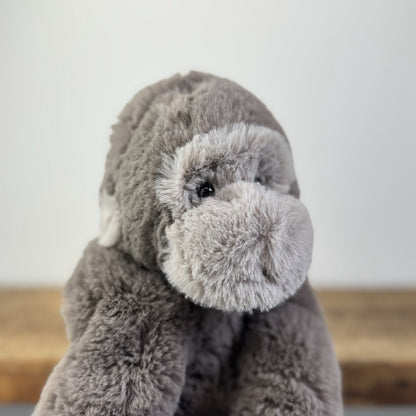 Jellycat Medium Gregory Gorilla - Super Soft Monkey Jellycat - Retired Rare 11”