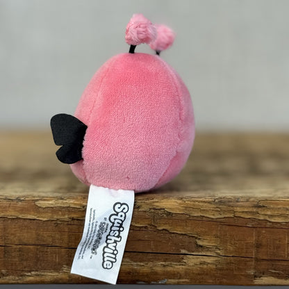 Squishmallow Squishville - Adreina Pink Mini Butterfly Tiny (Multi Buy Discount)