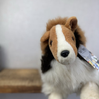 Chosun Vintage Realistic Rough Collie/Shetland Sheepdog Realistic Dog Plush 15"