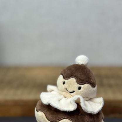 Jellycat Pretty Patisserie Religieuse - Small Cake Pastry Plush Retired 4"