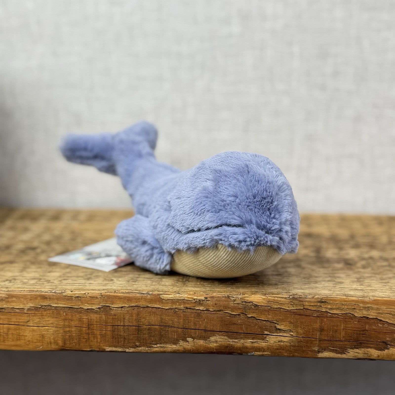 Jellycat Tiny Wilbur Whale - Tiny Blue Soft Beanie Whale Soft Toy BNWOT 6"