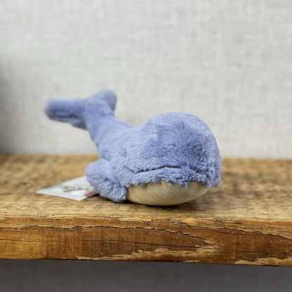 Jellycat Tiny Wilbur Whale - Tiny Blue Soft Beanie Whale Soft Toy BNWOT 6"