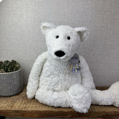 The Little White Company Huge Oscar Bear Pickles Beanie 23" (Jellycat Collab)