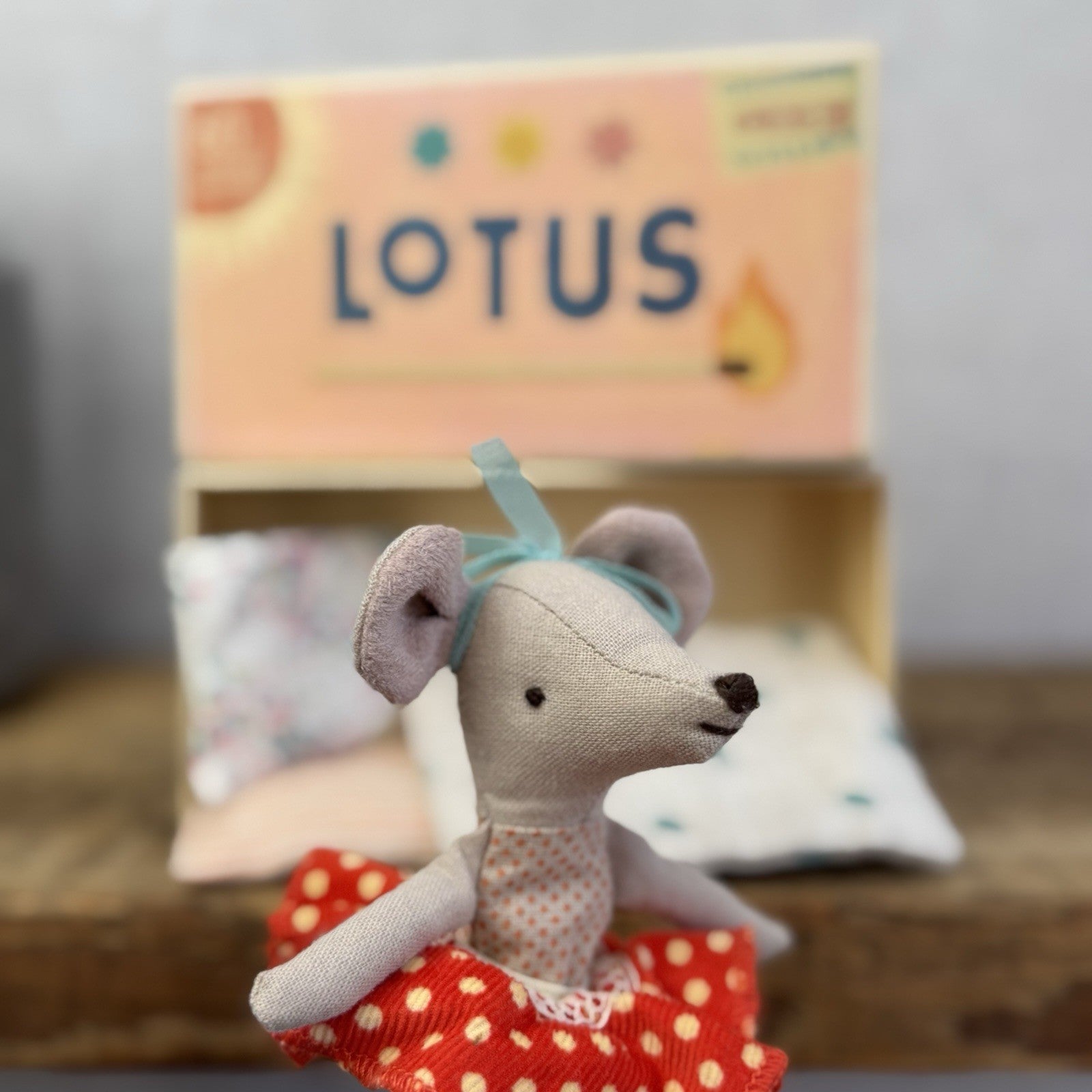 Maileg Big Sister In A Matchbox Retired 2016 - Rare New Without Tags