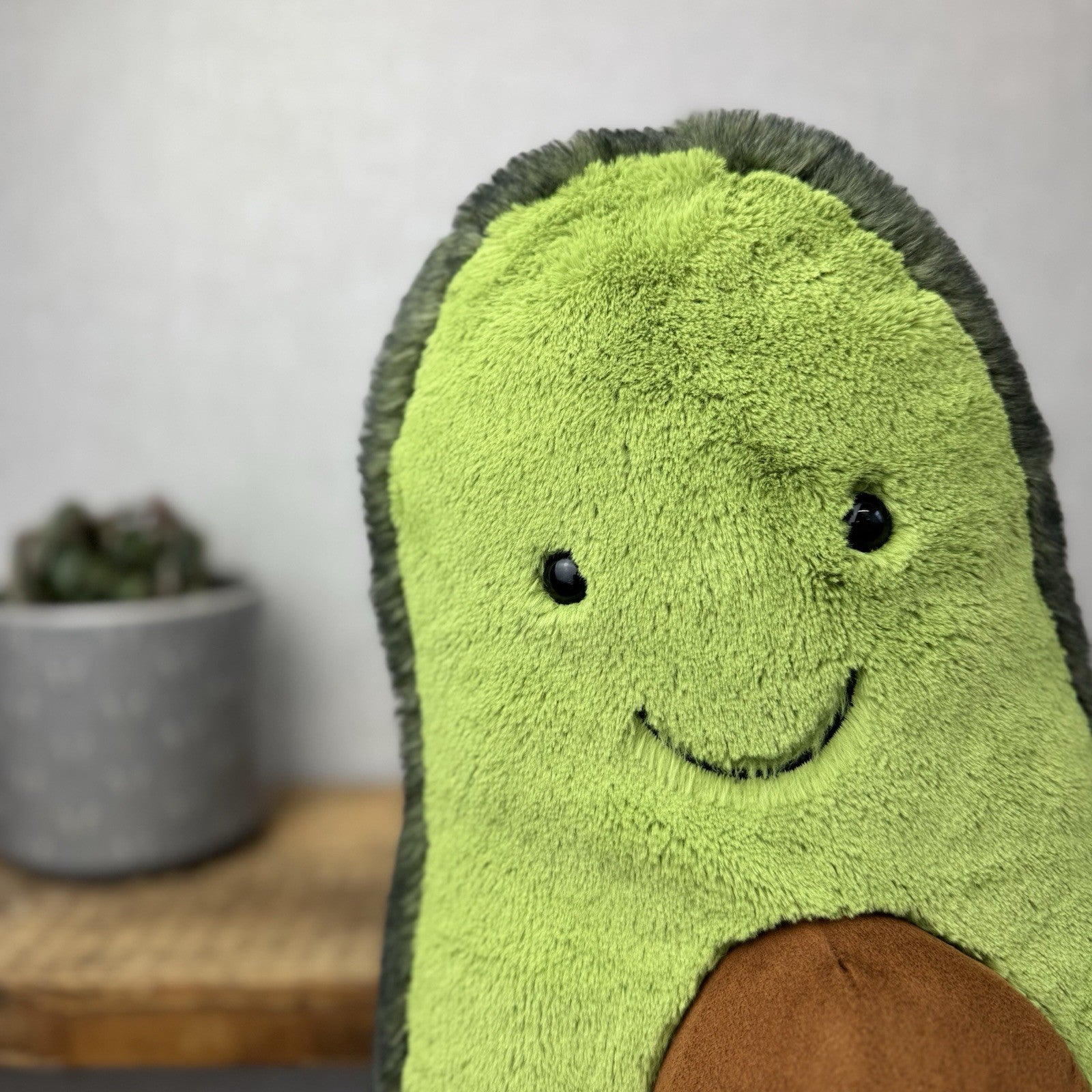 Jellycat Huge Amuseable Avocado - Huge Avocado Soft Toy Beanie Plush Retired 18”