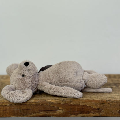 Jellycat Small Bashful Grey Mouse With Whiskers Retired Mouse Collectible 8”