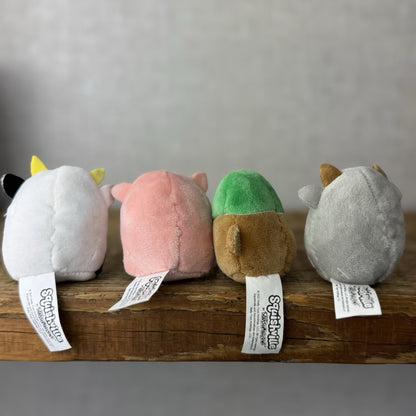 Squishmallow Squishville - Farm Squad (Goat,Pig,Cow&Duck) Bundle Mini 