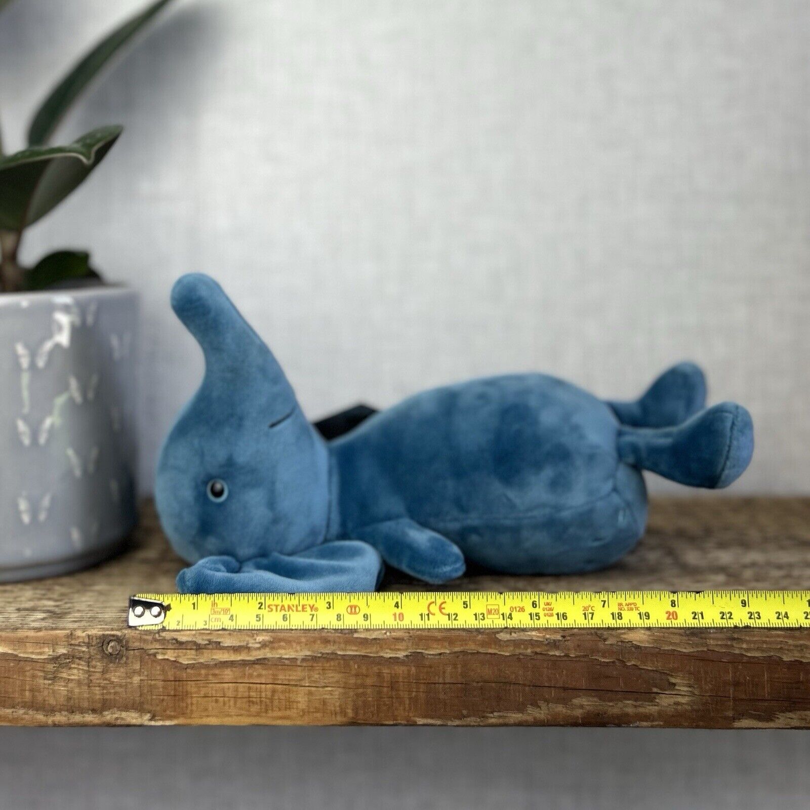 Jellycat Woddletot Elephant - Suede Soft Plush Toy Elephant Beanie 12”