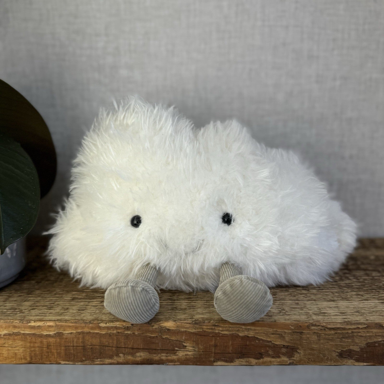 Jellycat Medium Amuseable Cloud Retired Rare Soft Toy Weather Decor Plush Beanie