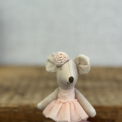 Maileg Small Dance Mouse, Ballerina Mouse Soft Toy New Without Tags Retired 