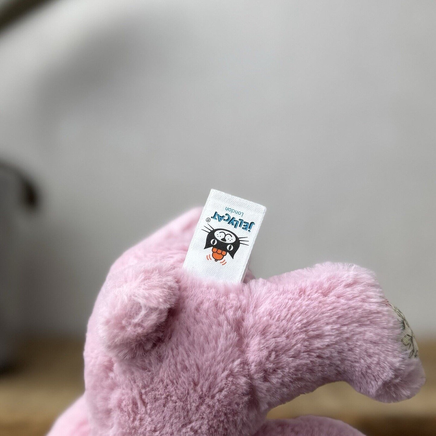 Jellycat Blossom Bunny Musical Pull - Lullaby Mobile Baby Music - Tulip Pink Toy