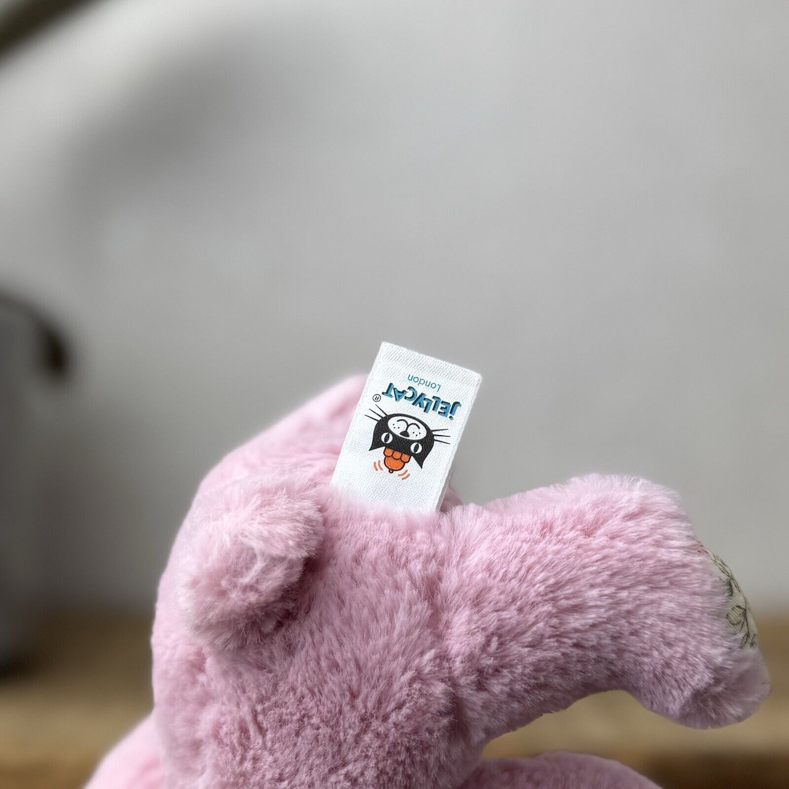 Jellycat Blossom Bunny Musical Pull - Lullaby Mobile Baby Music - Tulip Pink Toy