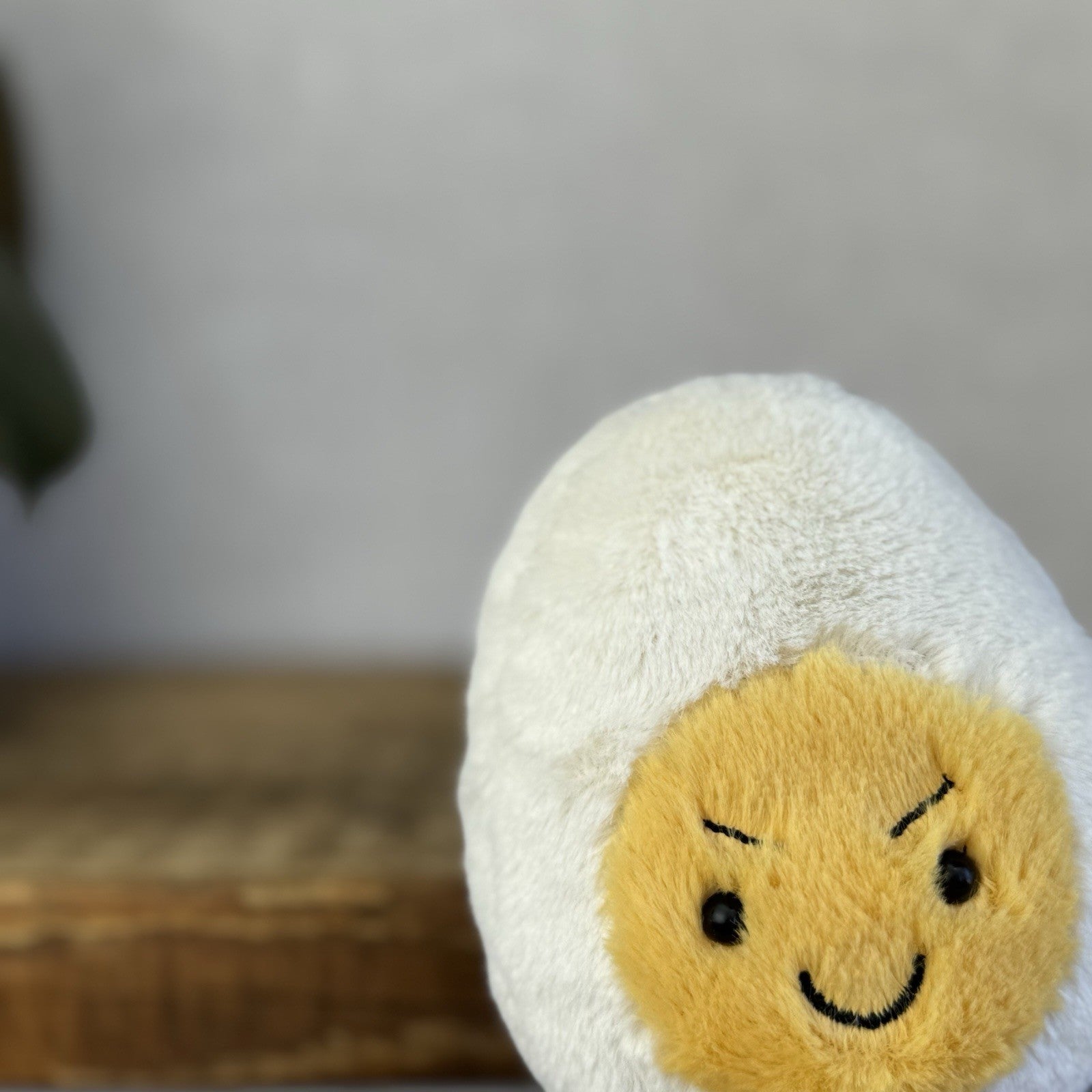 Jellycat Amuseable Cheeky Boiled Egg - Frowning Egg  Toy Food Retired 5” (#2)