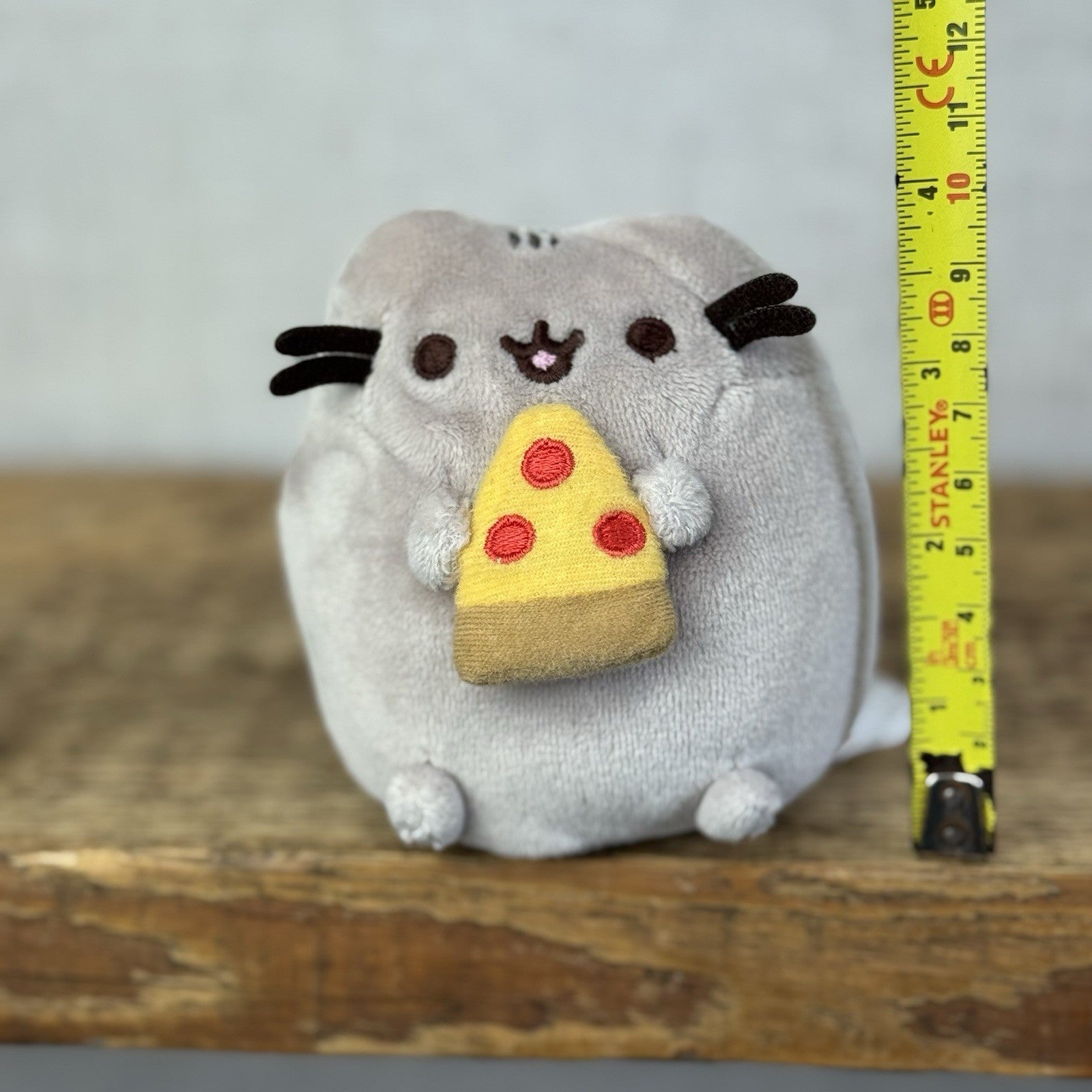 Gund Pusheen Cat - Mini Pizza Pusheen Soft Toy Plush Retired 4”