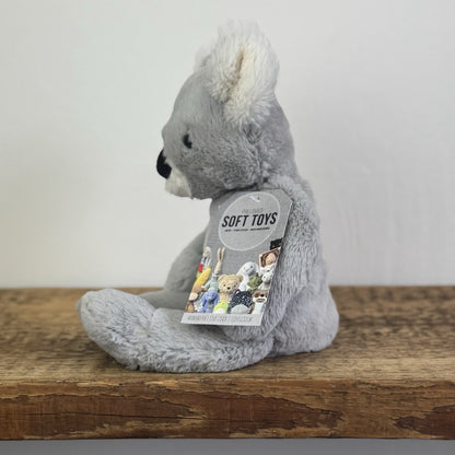 Jellycat Small Benji Koala - Small Super Soft Grey Koala Beanie Retired 11"